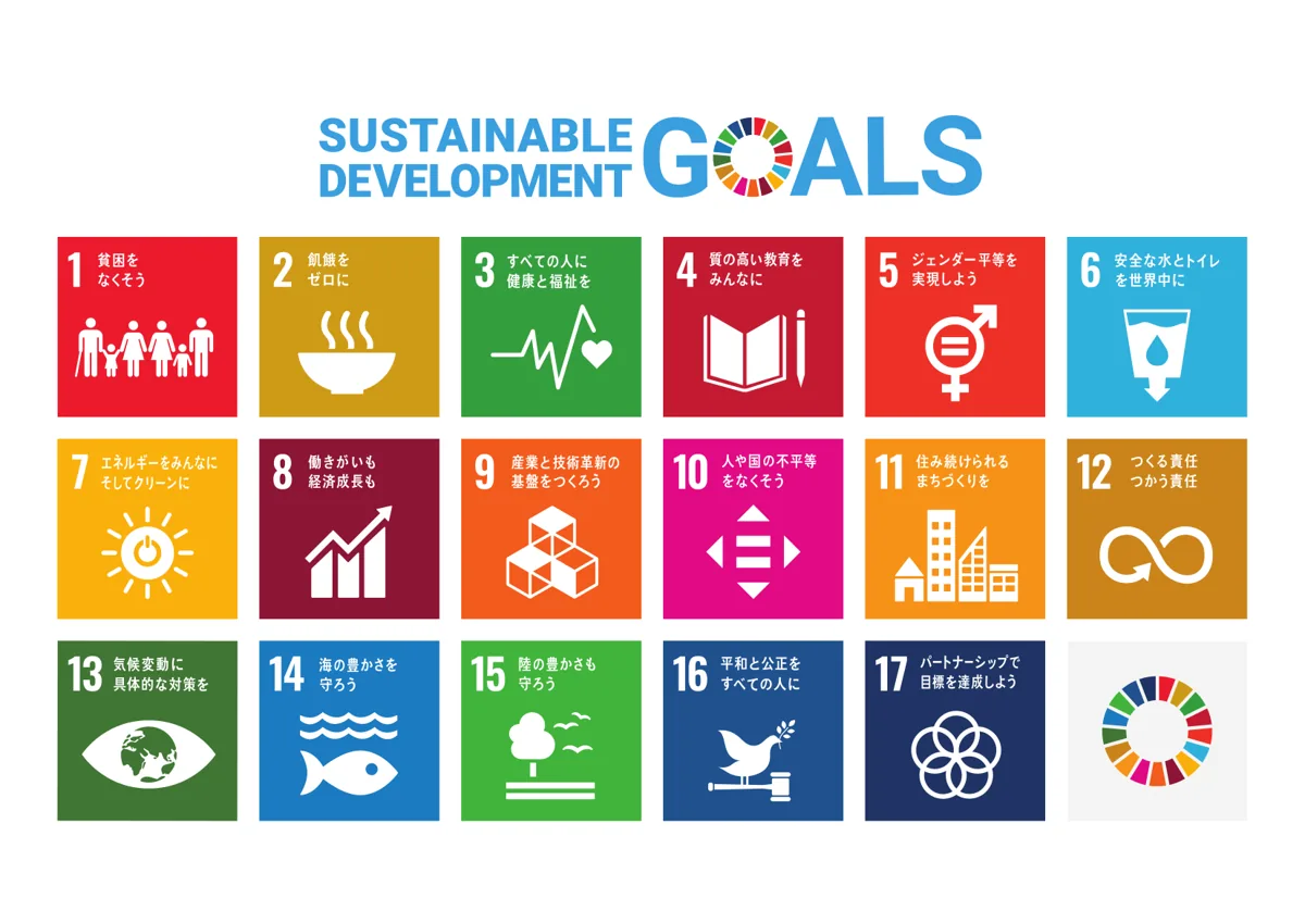 SDGs 持続可能な開発目標 17のゴール